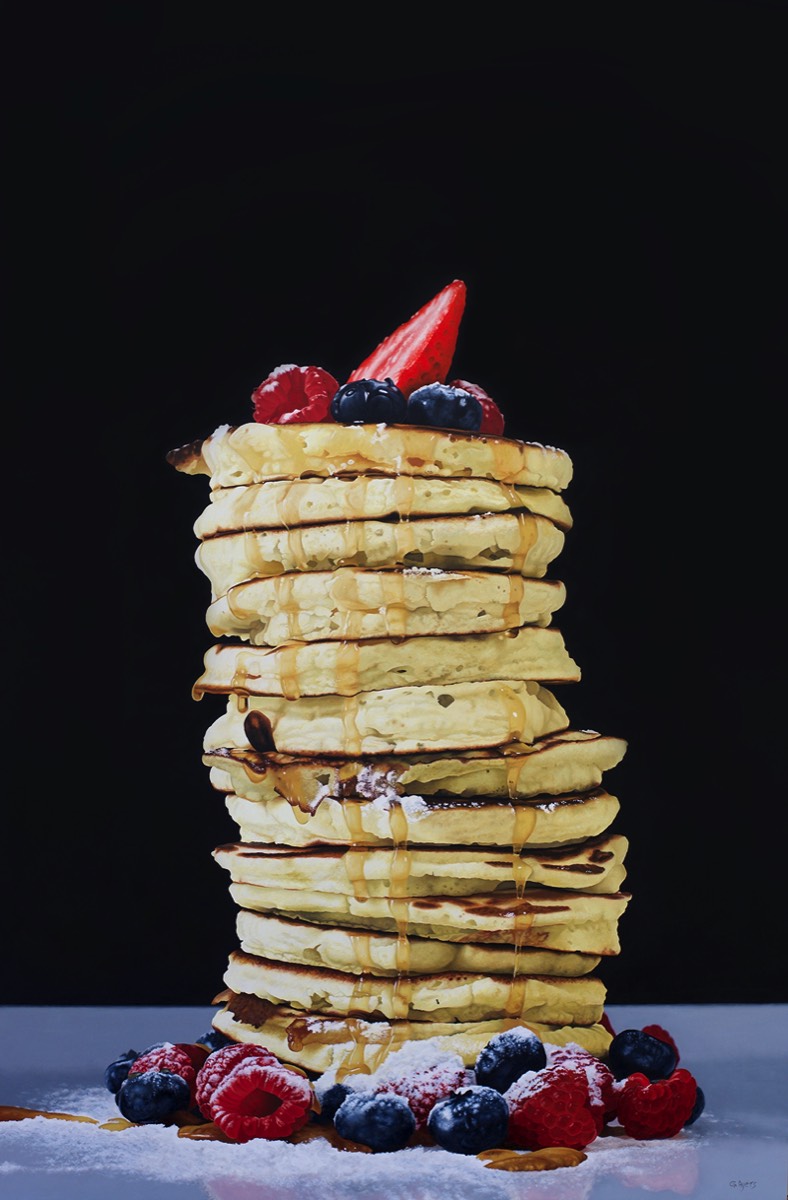 Pancakes - 24x36 - SOLD